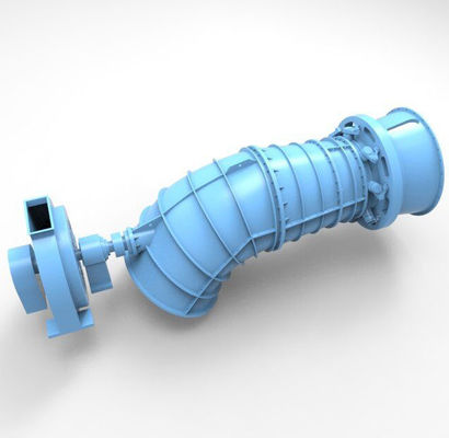 품질  Stainless Steel Or Carbon Steel Tubular Head Low Water Hydro Turbine Generator 공장